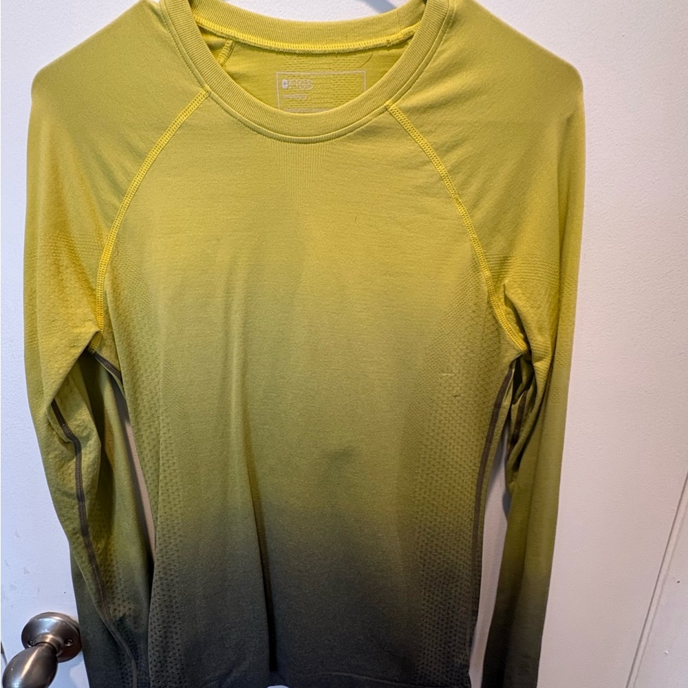 Figs M salta underscrub seamless Ombre in Lime